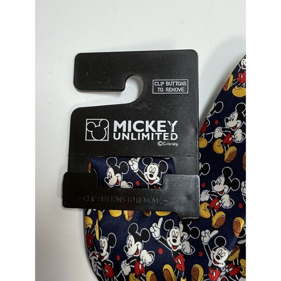 Mickey Unlimited Disney Mickey Mouse Silk Neck Tie New - Picture 5 of 7